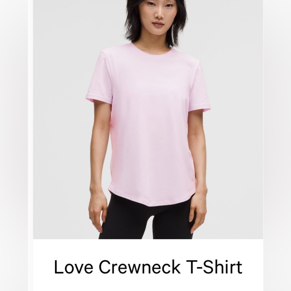 lululemon athletica Love Crew Short Sleeve Tee